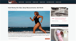 Desktop Screenshot of celebritybrasizes.info